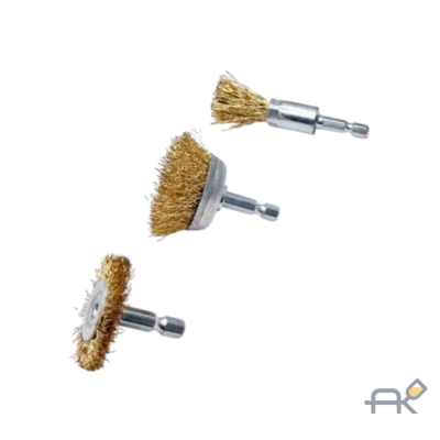 Набор щеток для дрели 3 предмета Гамматест GTY4127